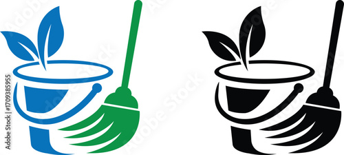 unique cleaning icon