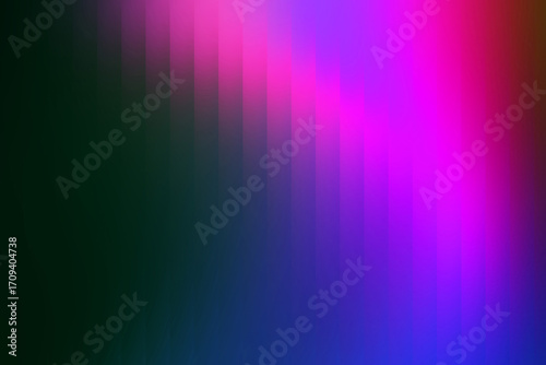 Blue purple pink gradients ribbed fractal glass texture abstract background with stripe lines