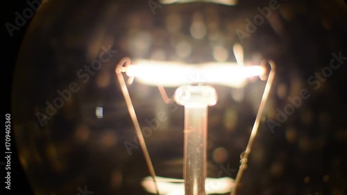 Glowing Filament: The Heart of Light