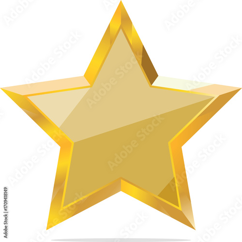Gold star luxury gold Star VIP Casino Icon Illustration Elegant Jewellery, Jet, Vector Wallpaper