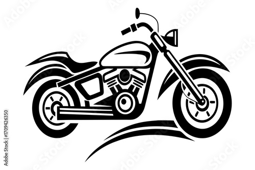 Motorcycle Logo Vector – Modern Bike Icon Design