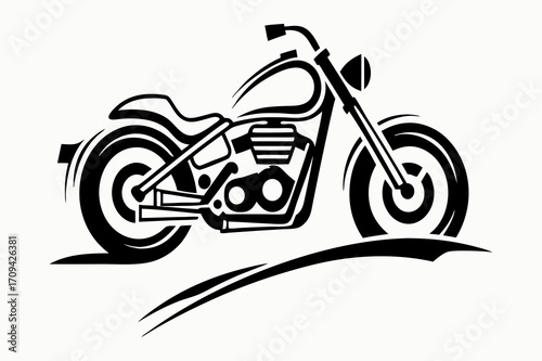 Motorcycle Logo Vector – Modern Bike Icon Design