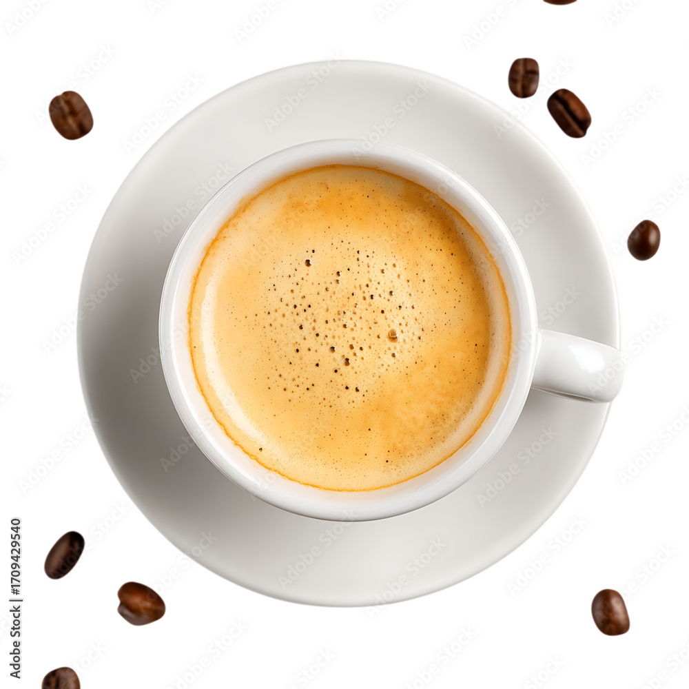 Fototapeta premium Caf au Lait png