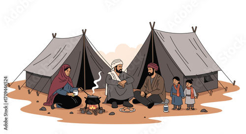 Celebrating a nomadic tribe's enduring spirit and cultural heritage.