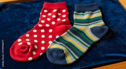 pair of colorful socks