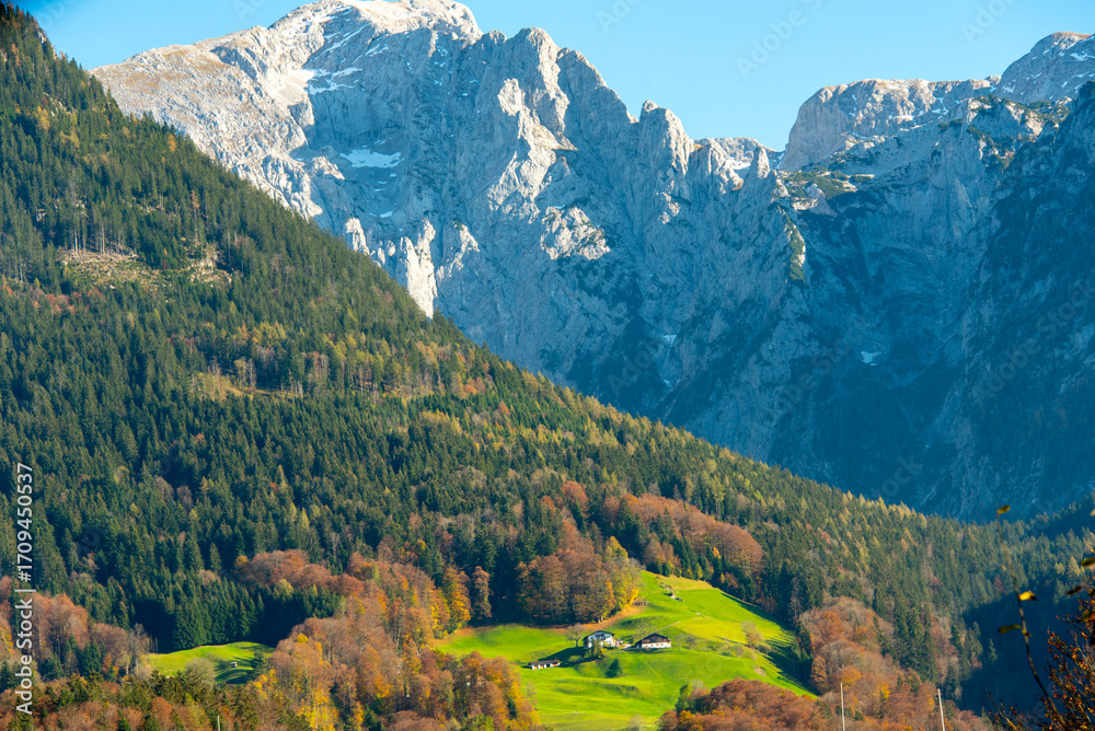 Fototapeta premium Berchtesgaden Alps in Bavaria - Germany