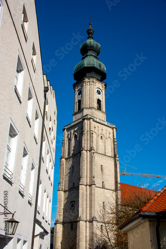 St Jakob Church in Burghausen - Germany