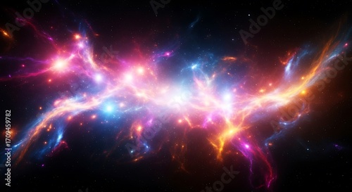 Colorful Cosmic Nebulae.