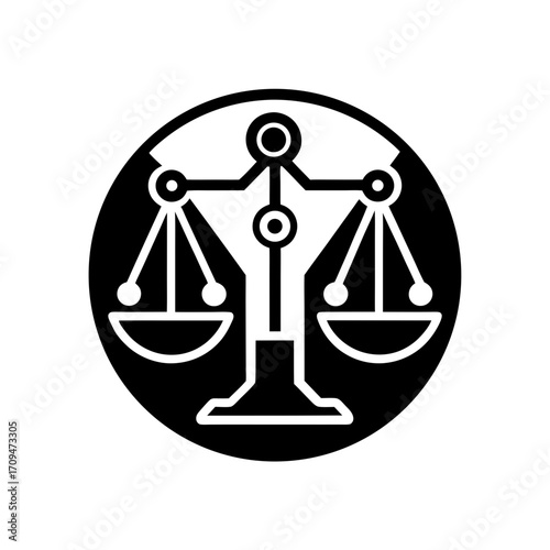 ethical ai scales icon 