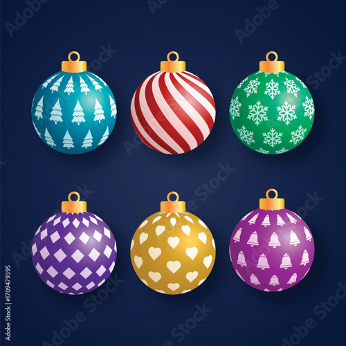 christmas balls set