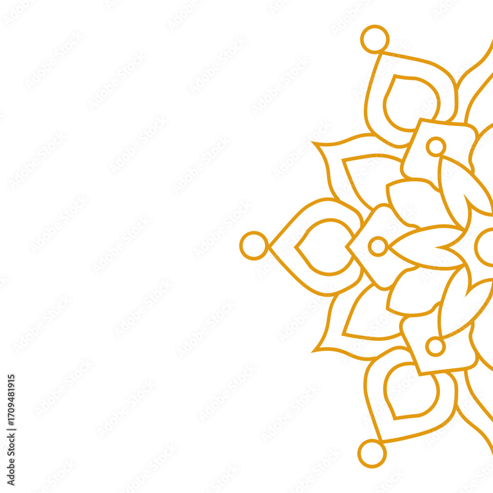 Obraz premium Islamic Decorative Mandala