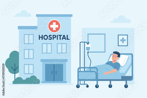 vector of patients being treated in hospital