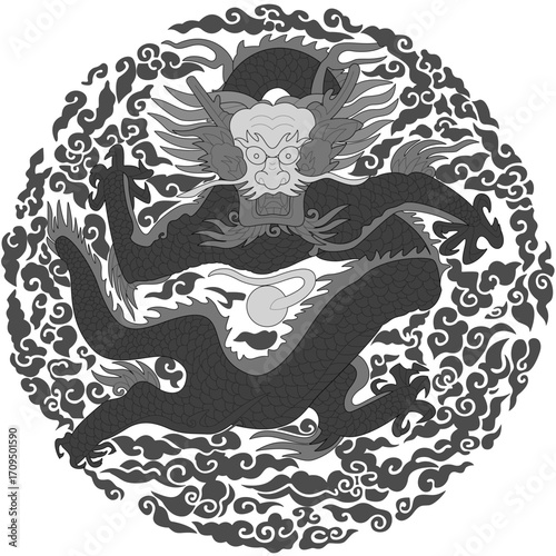 Oh Zorong is a symbol of the king, engraved on the Gonryongpo, the royal robe worn by Joseon Dynasty kings. The dragon's five claws symbolize the king.