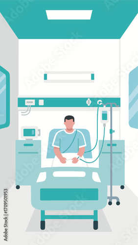 vector of patients being treated in hospital