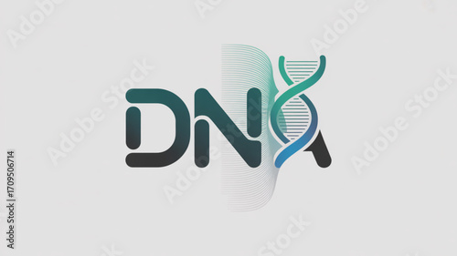Dna molecule structure genetic code biology science healthcare research medical innovation and biotechnology concept