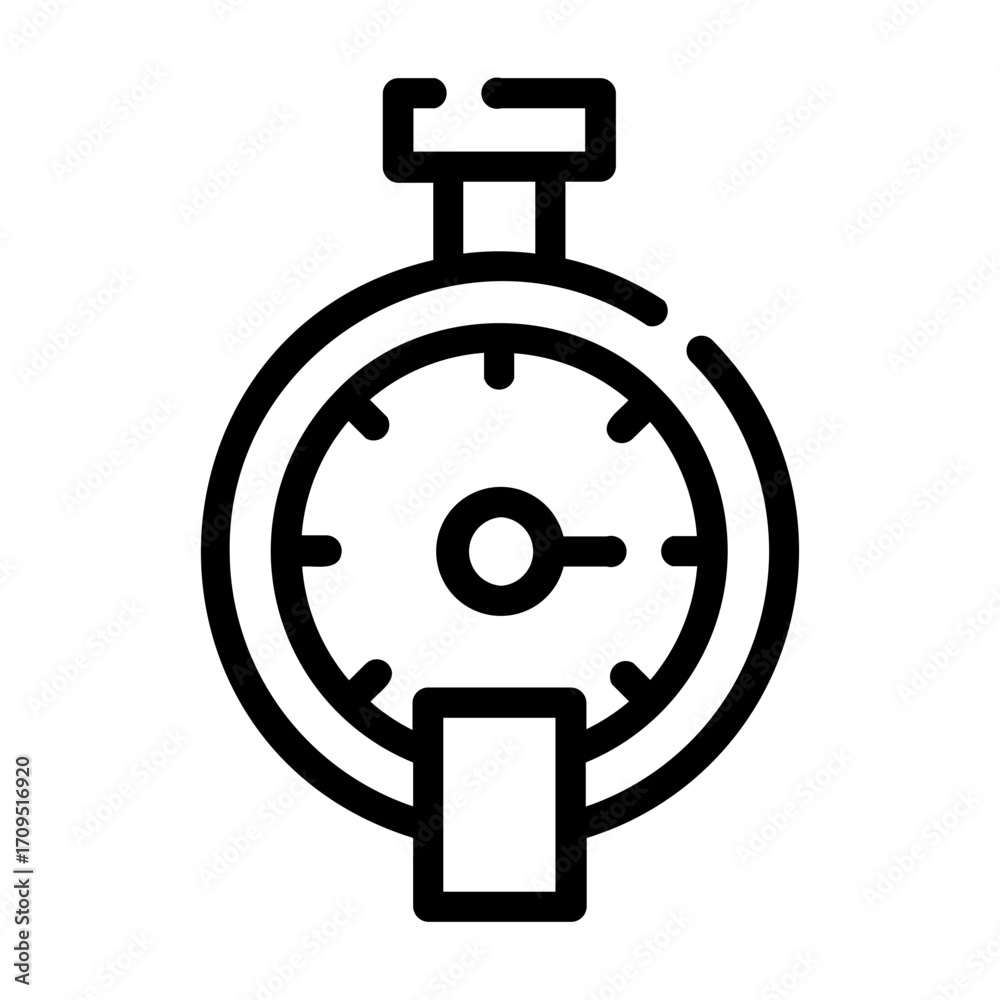 Obraz premium investment increase chart Line Icon