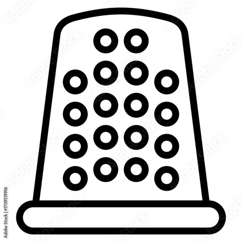 Thimble  Icon Element For Design