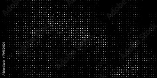 Black texture overlay. Dust grainy texture on white background. Grain noise stamp. Old paper. Grunge design elements. Vector illustration, eps 10.