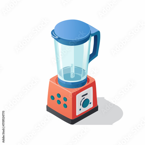Modern blender appliance for healthy smoothies and kitchen prep, vibrant design for culinary creations.