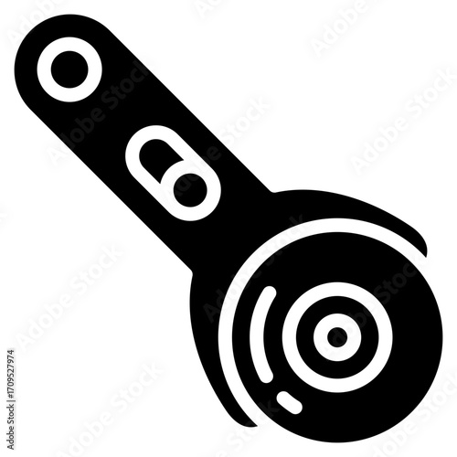 Rotary Cutter  Icon Element For Design
