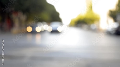 traffic on the street