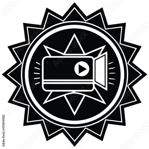 live stream icon vector icon