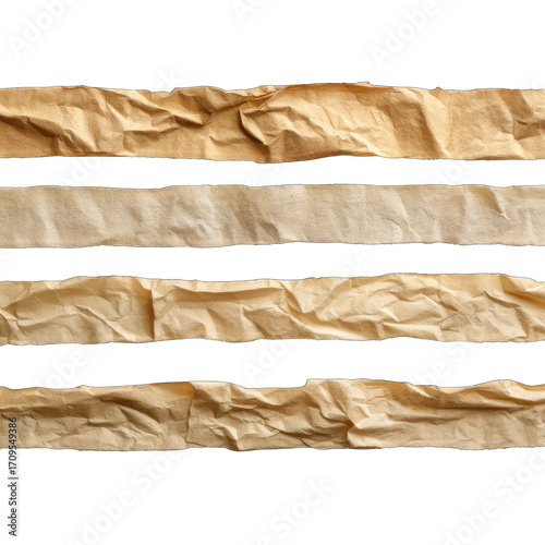 Wallpaper Mural Crinkled beige paper texture Torontodigital.ca