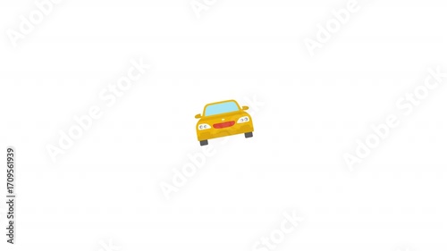 toy car on white background