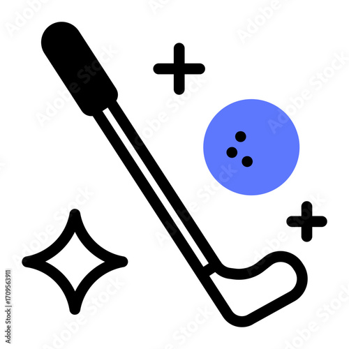 This Golf icon is suitable for Father's Day, Family bonding, etc