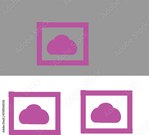 cloud computing icons design