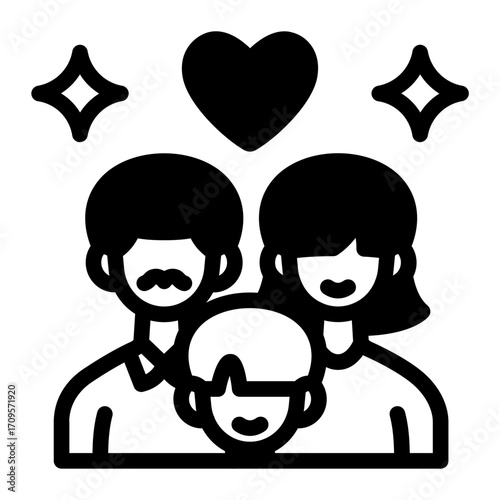 This Bonding icon is suitable for Father's Day, Family bonding, etc