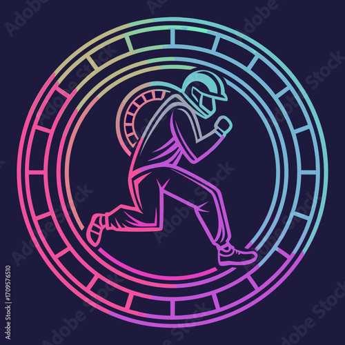 Digital Coin Symbol Logo