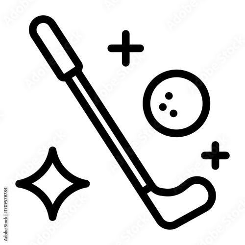 This Golf icon is suitable for Father's Day, Family bonding, etc