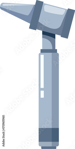 Medical otoscope used by doctors for examining ear canal and eardrum, healthcare and diagnosis concept
