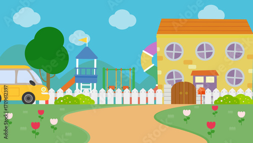 kindergarten background