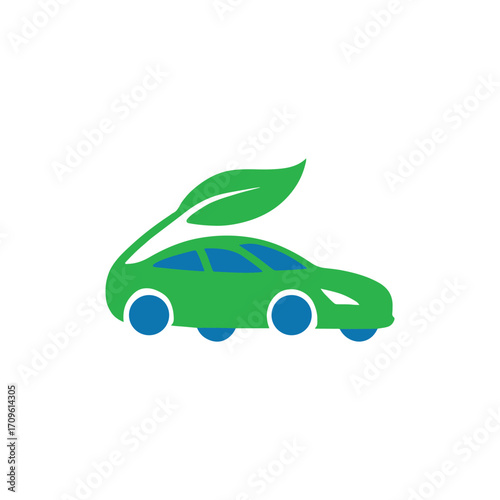 Minimal Car Vector Illustration