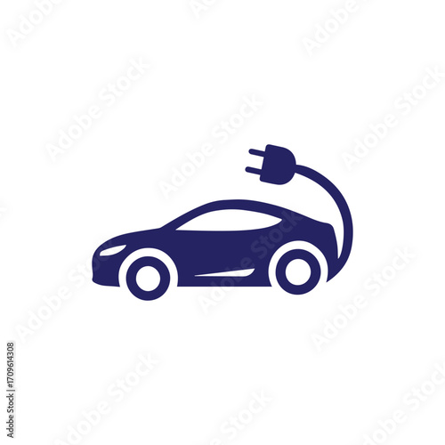 Minimal Car Vector Illustration