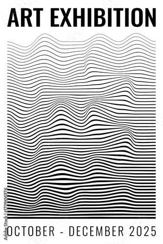 Abstract colorful geometric vector backgrounds with line patterns modern minimalist design poster fluid decoration