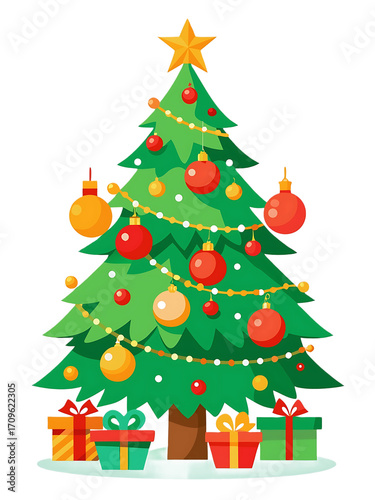 Christmas Tree With Transparent Background