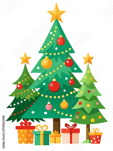 Christmas Tree With Transparent Background
