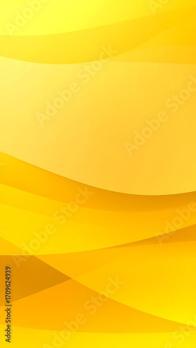 Abstract yellow gradient waves