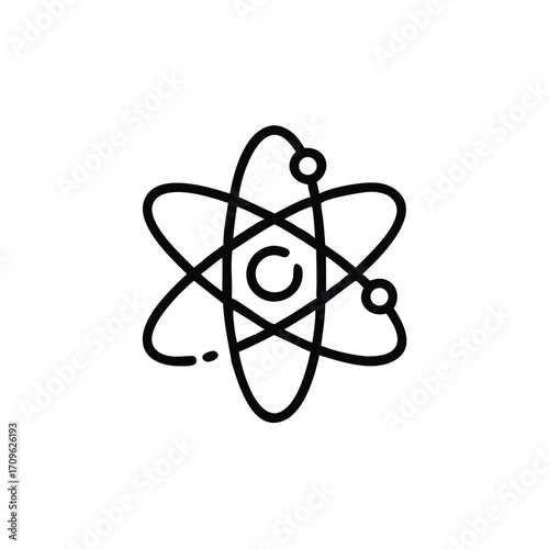 Science Lab Icon, Microscope Icon, Atomic Structure Icon, DNA Helix Icon, Chemistry Flask Icon