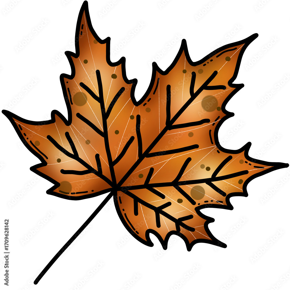 Obraz premium spring and leaf