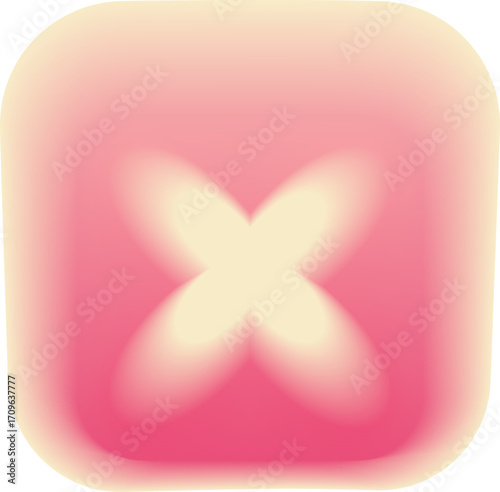 Y2k Flower Button