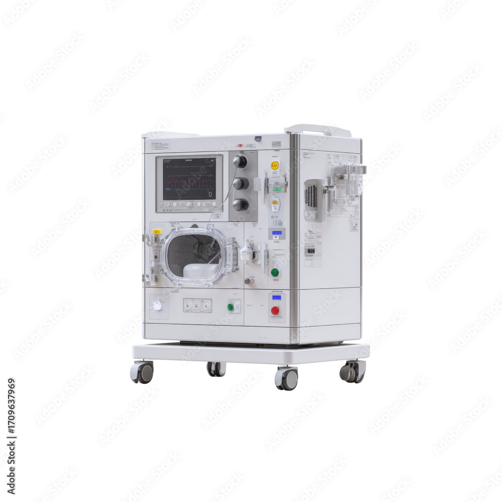 Fototapeta premium Advanced Medical Extracorporeal Membrane Oxygenation (ECMO) Life Support System