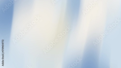 Animated blurred vertical light blue and white abstract background for dynamic and eye catching moving backdrops in presentations or videos.