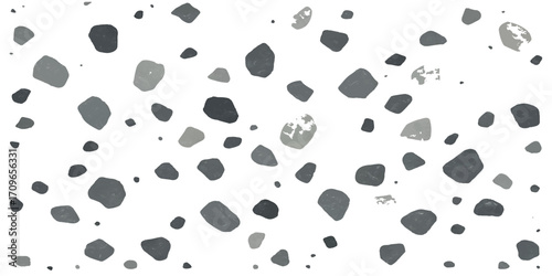 A seamless pattern of diverse footprints in the sand, a beautiful texture for backgrounds and design