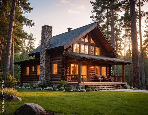 house in the garden