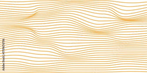 Abstract orange wavy lines background. Modern concept pattern lines. Ready to background wallpaper, desktop, banner with simple line