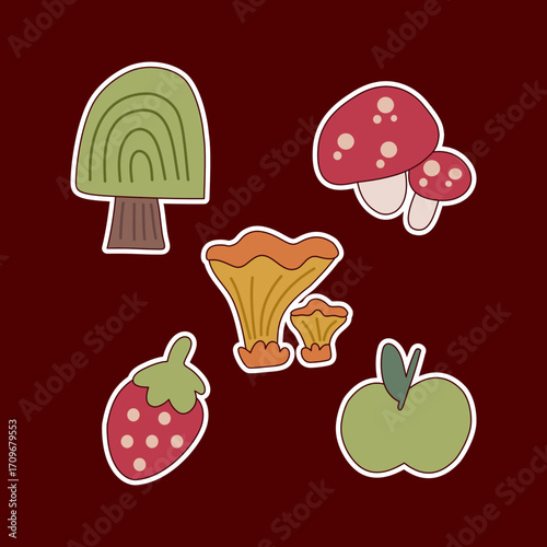 Gardening essentials stickers